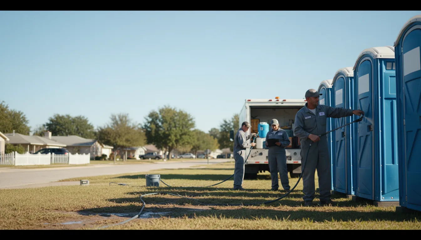 Long-Term Portable Toilet Rental in Moriarty, NM near me
